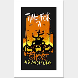 Time For A Ghost Adventure Posters and Art